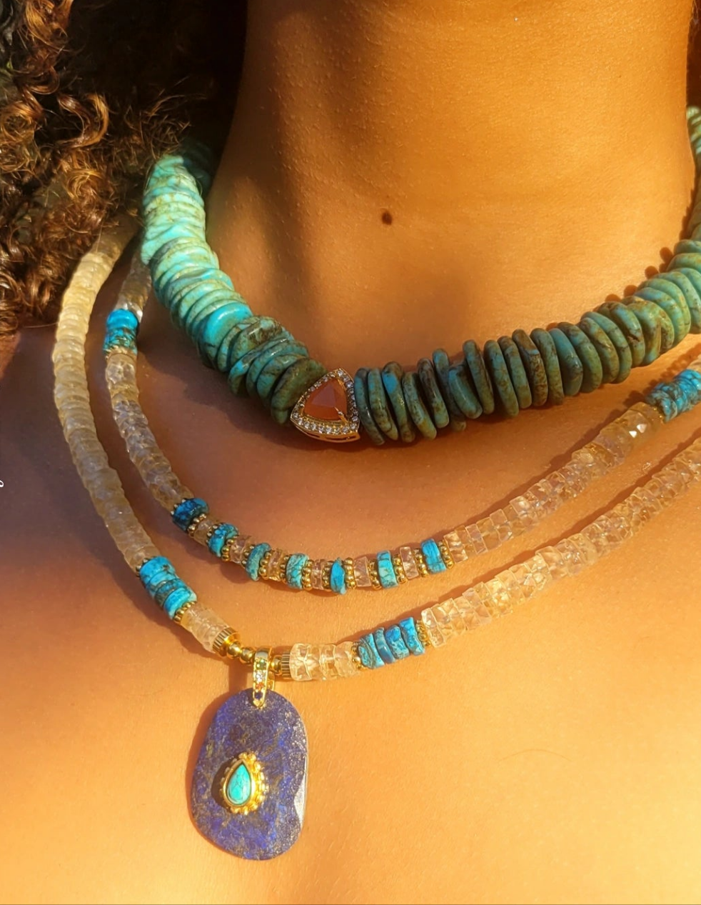 Collier long SALAMA