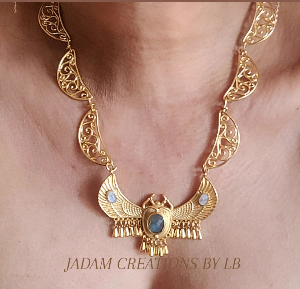KOLEOS collier maille vintage Claudine