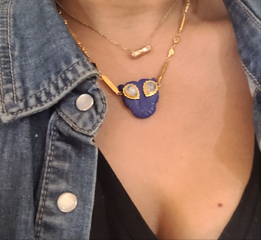 Collier LIONNE lapis lazulli