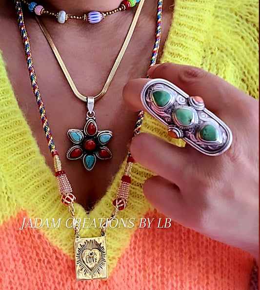 Pendentif ROSACE DE MOGADOR