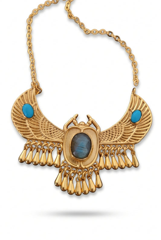 Collier scarabée KOLEOS