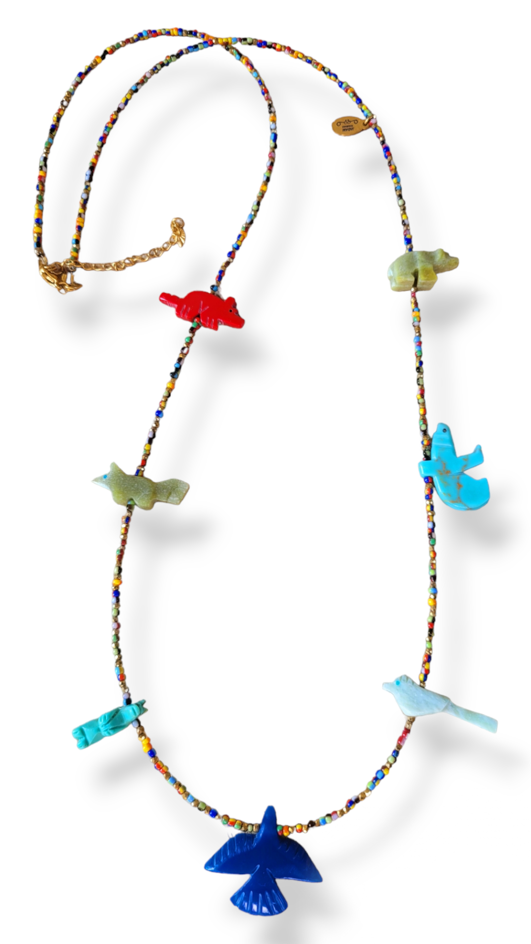 Collier Totem animeaux Amerindiens