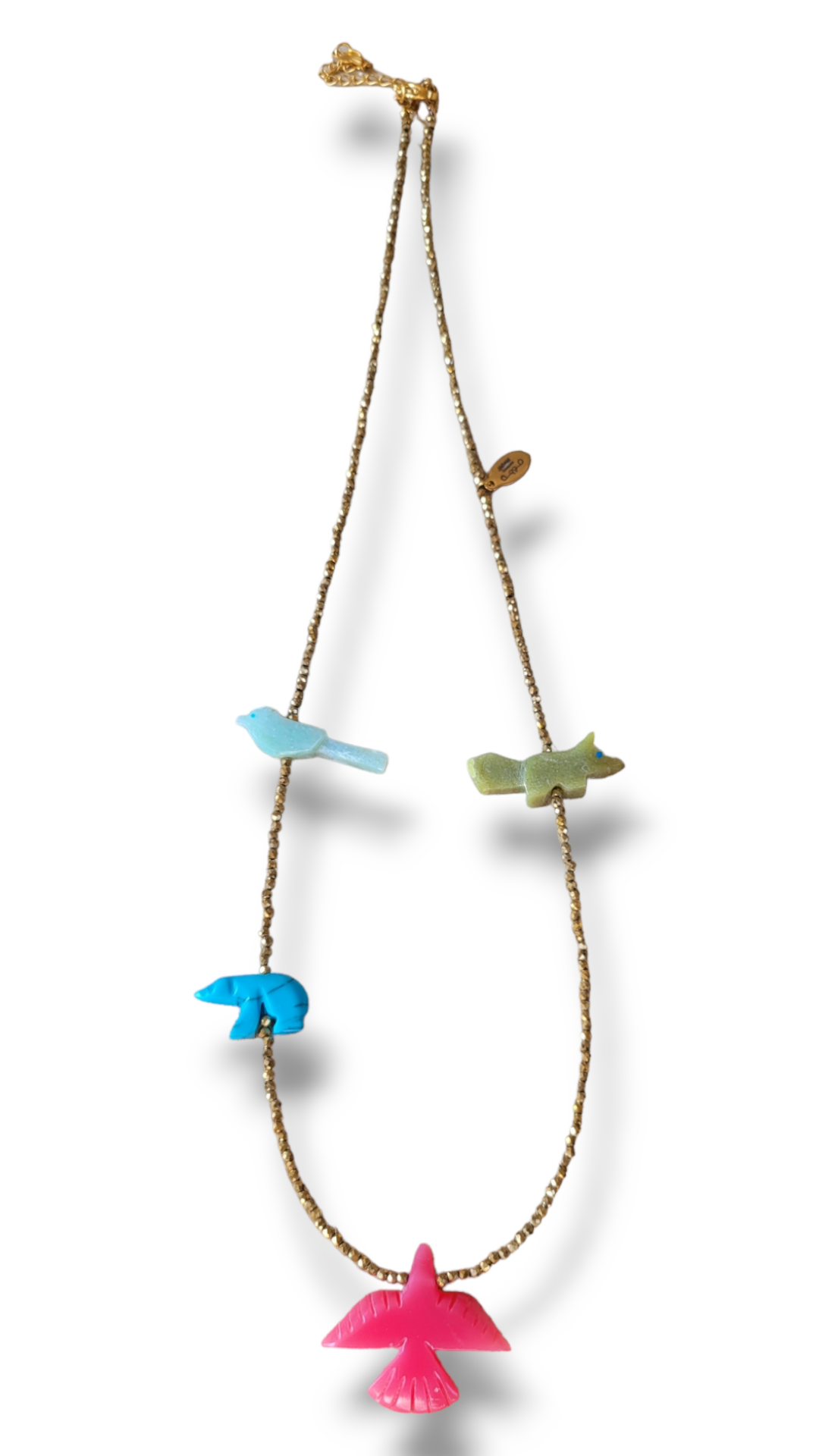 Collier Totem animeaux Amerindiens