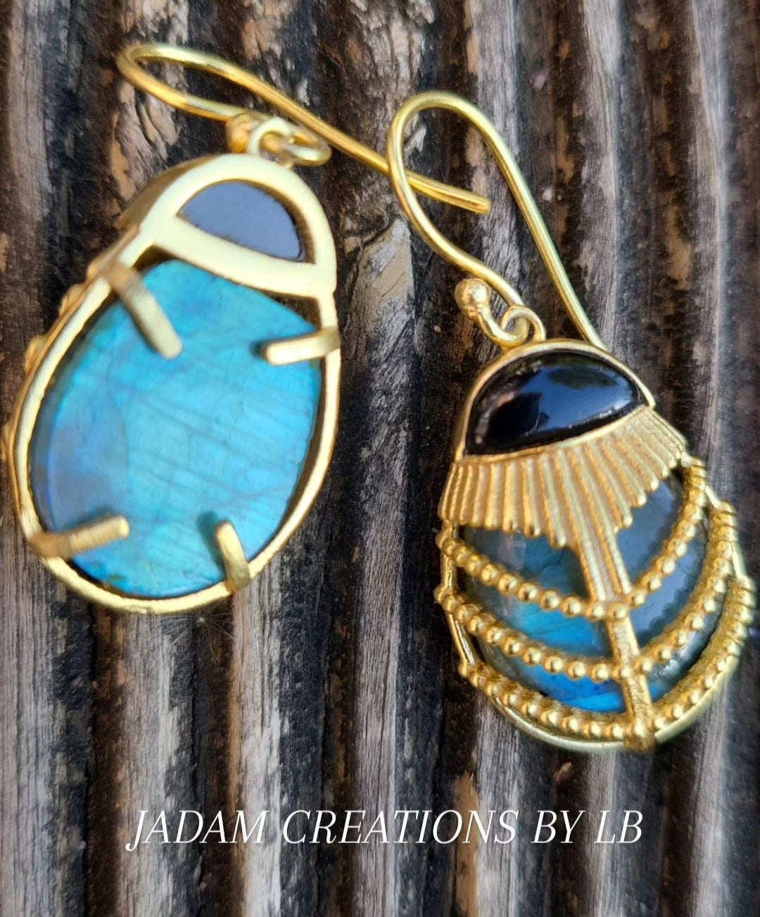 Boucles d'oreilles SCARABE D'ORIENT