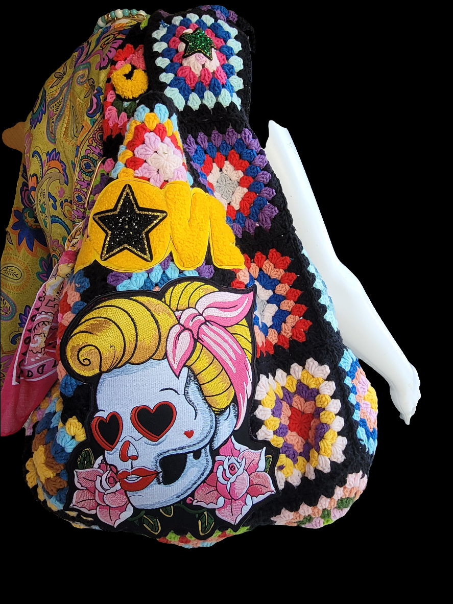 Sac HIPPIE love pin up