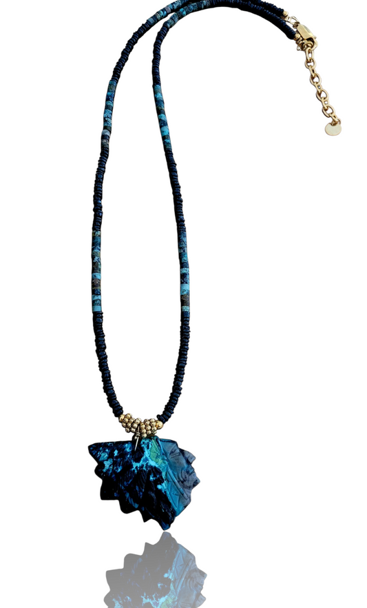 Collier sautoir SIOUX AMERINDIENS