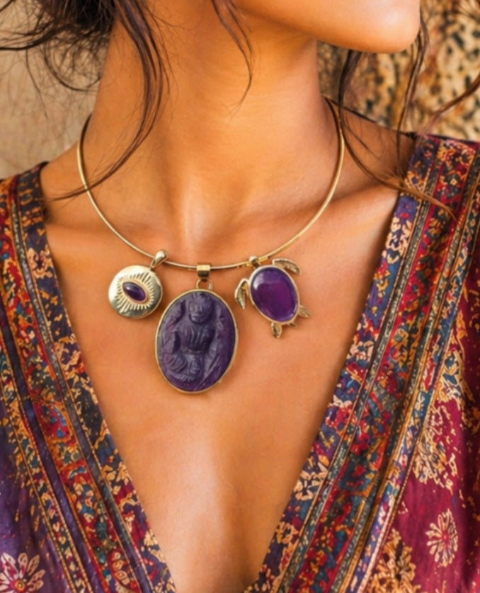 Collier cercle SKAKRA