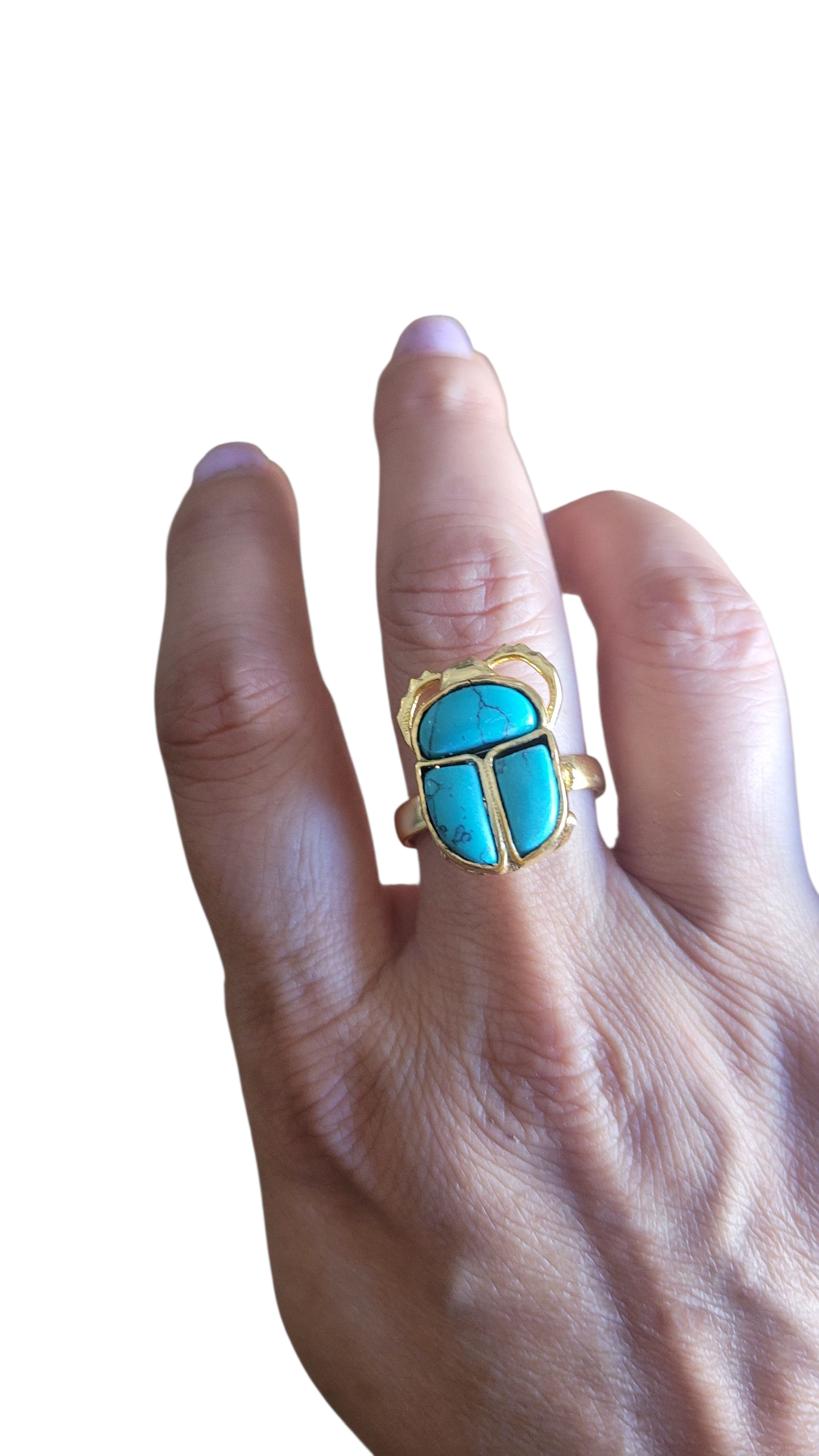Bague SCARABEE