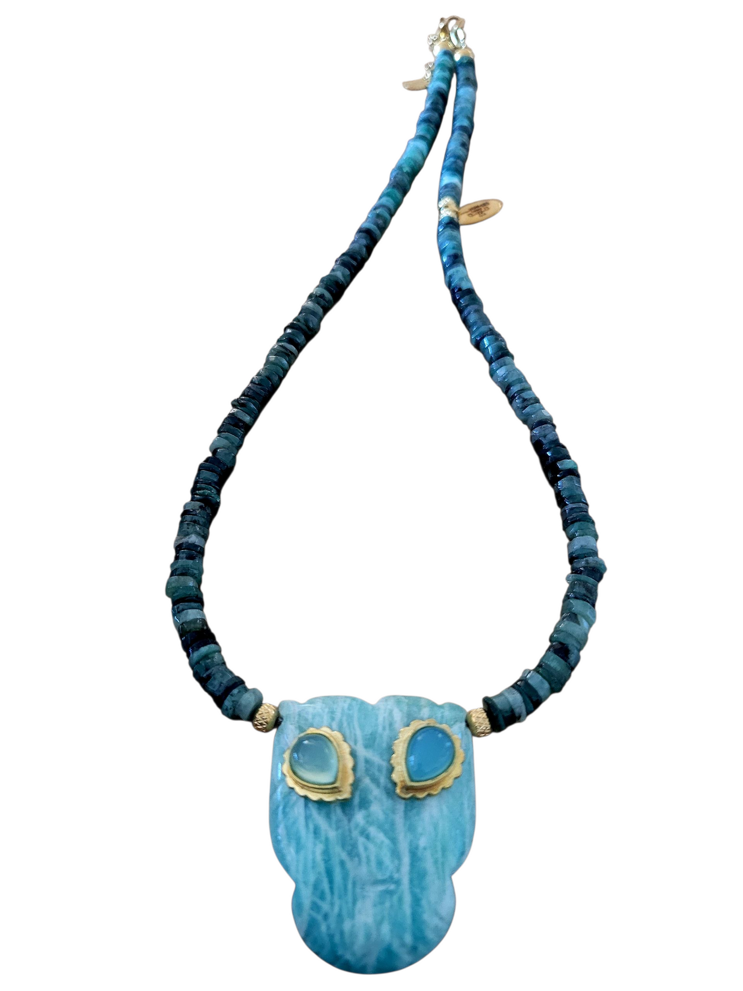 Collier LIONNE amzonite