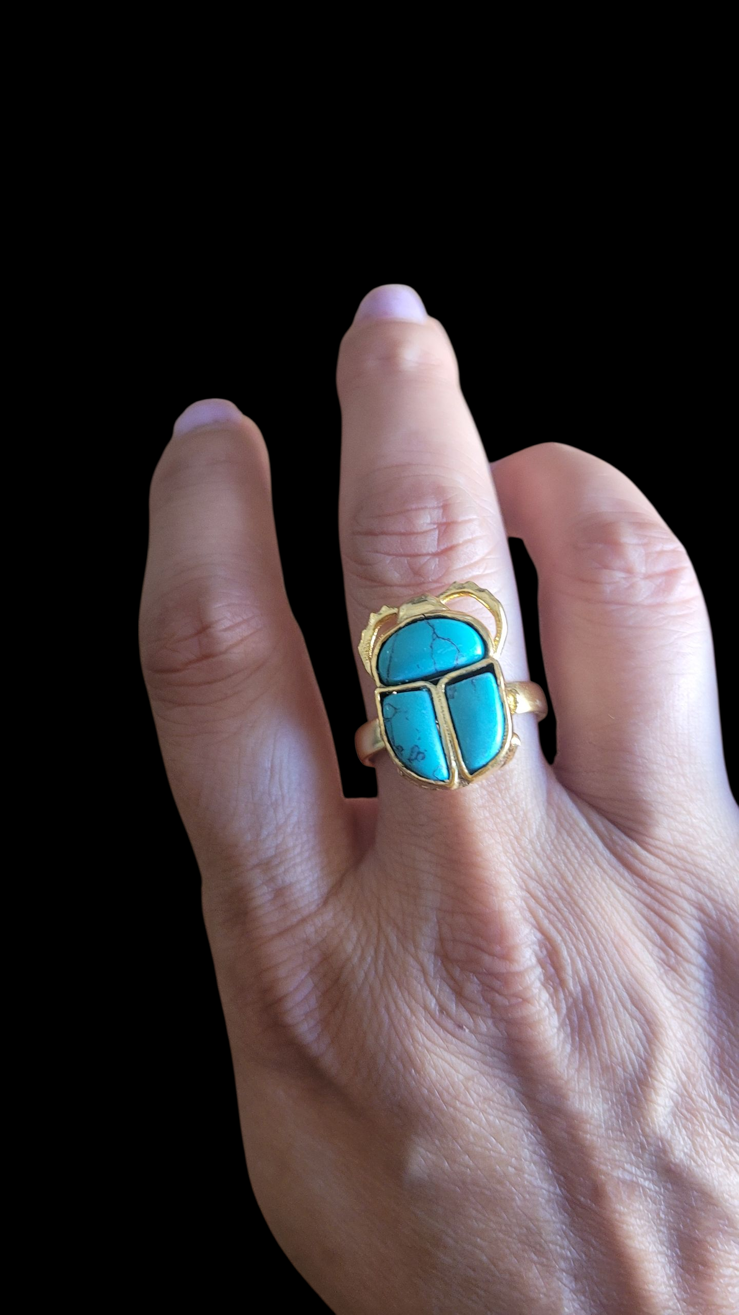 Bague SCARABEE