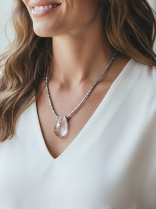 Collier BOULE DE CRYSTAL