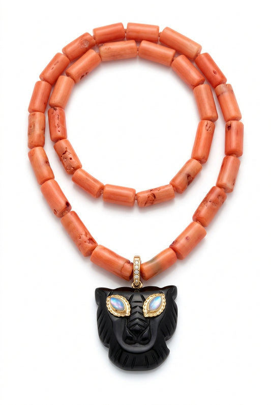 Collier sautoir LIONNE DE L'ATLAS
