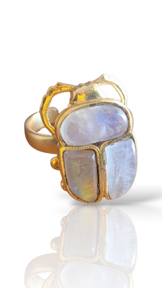 Bague SCARABEE