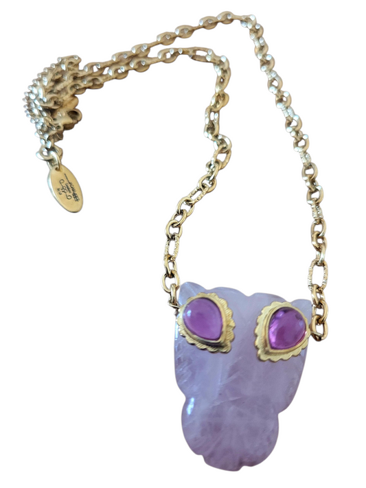 Collier LIONNE quartz rose