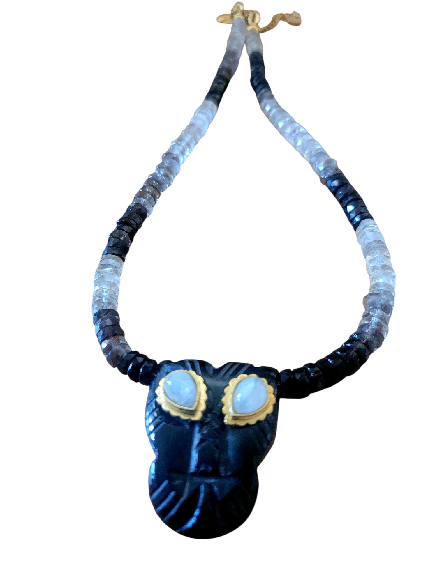Collier LIONNE quartz fumé