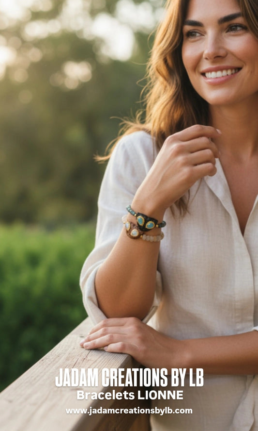 Bracelets en pierres LIONNE