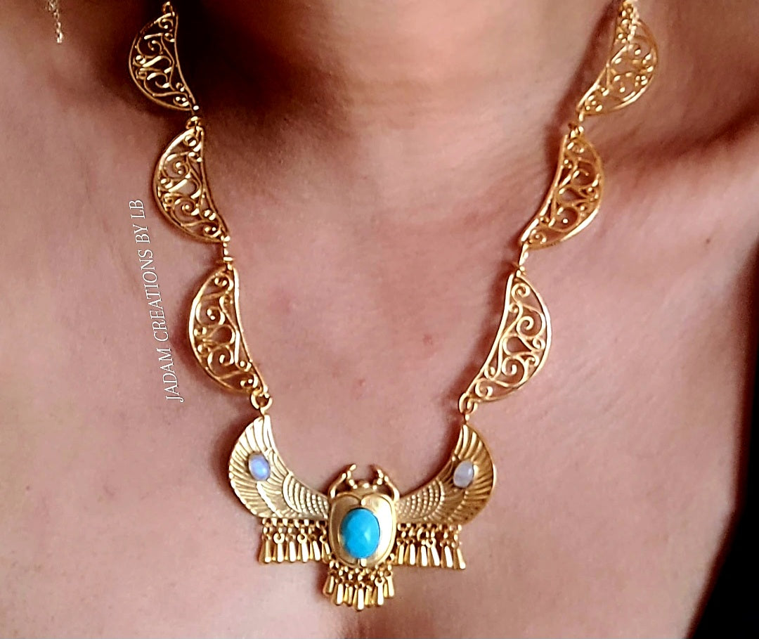 KOLEOS collier maille vintage Claudine