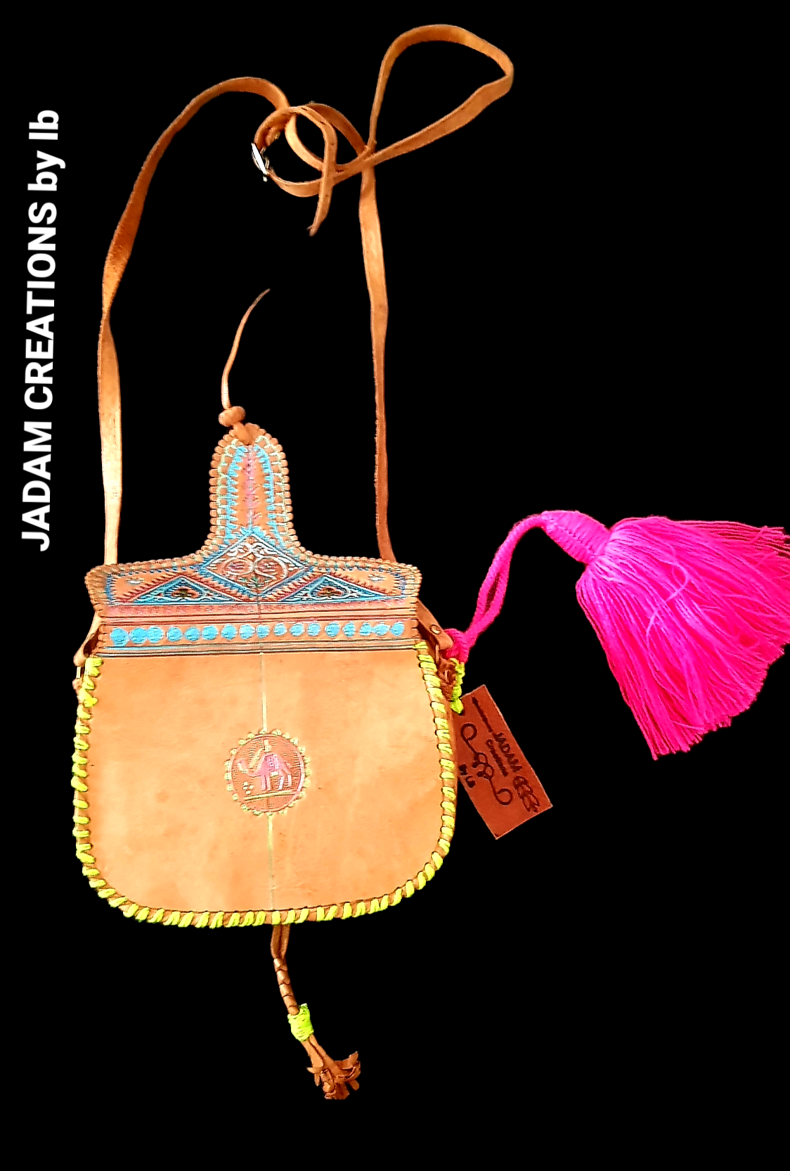 Sac cuir ESSAOUIRA personalisé