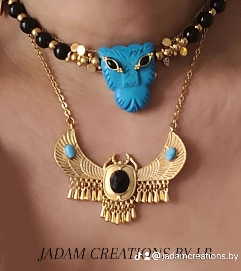 Collier scarabée KOLEOS