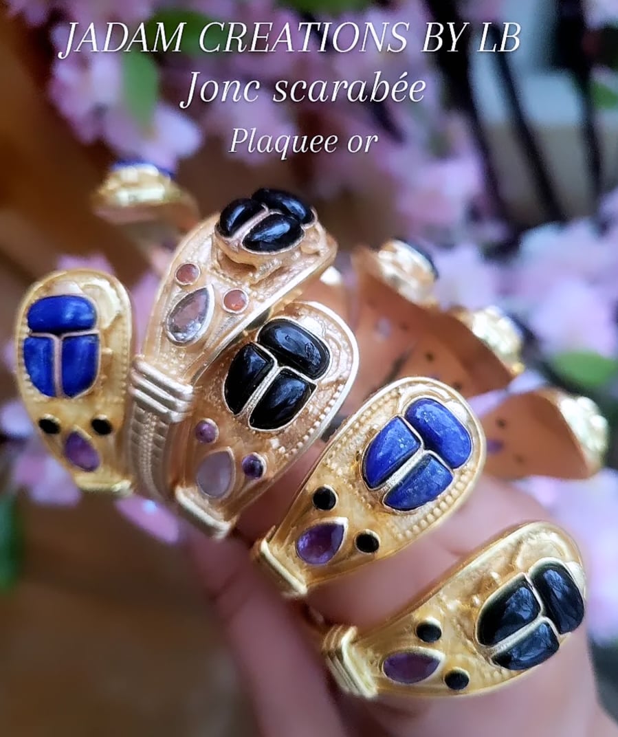 Bracelet scarabé