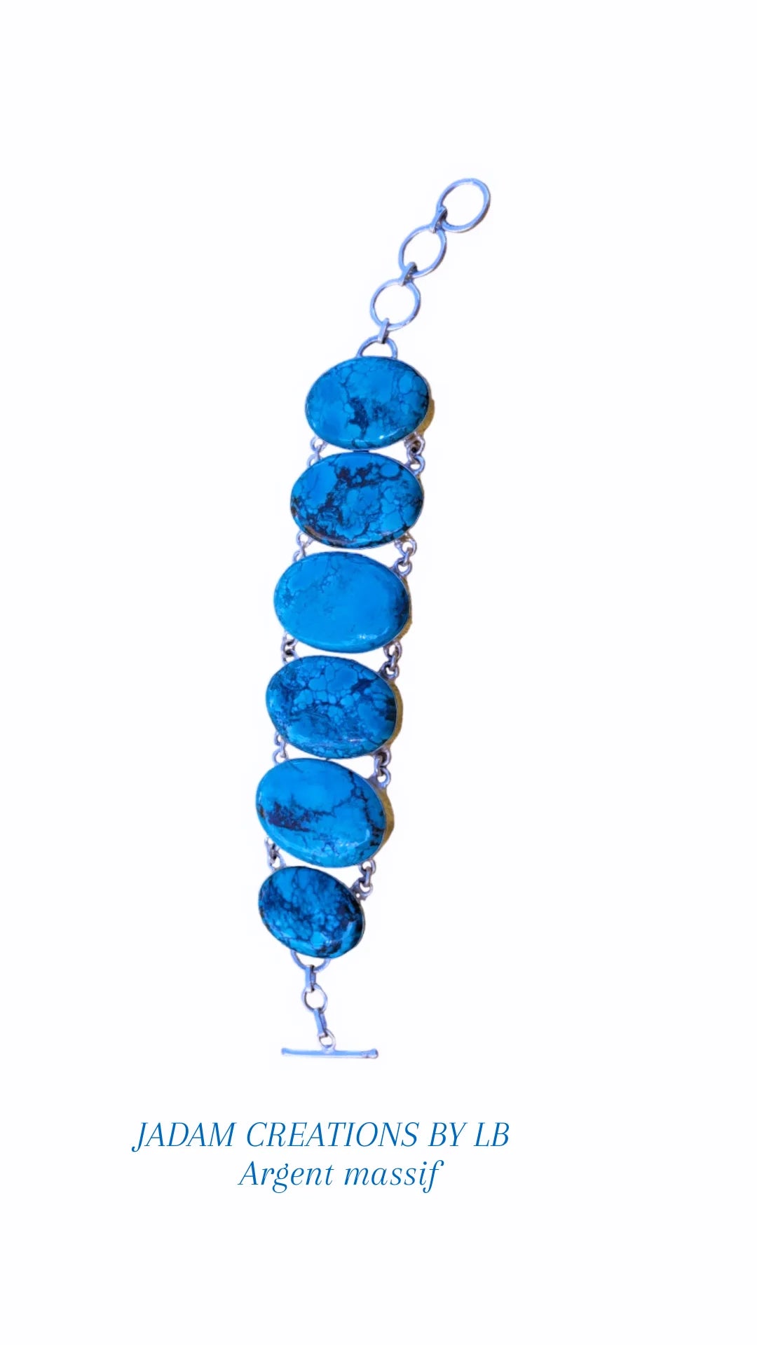Bracelet argent massif  TISSAM