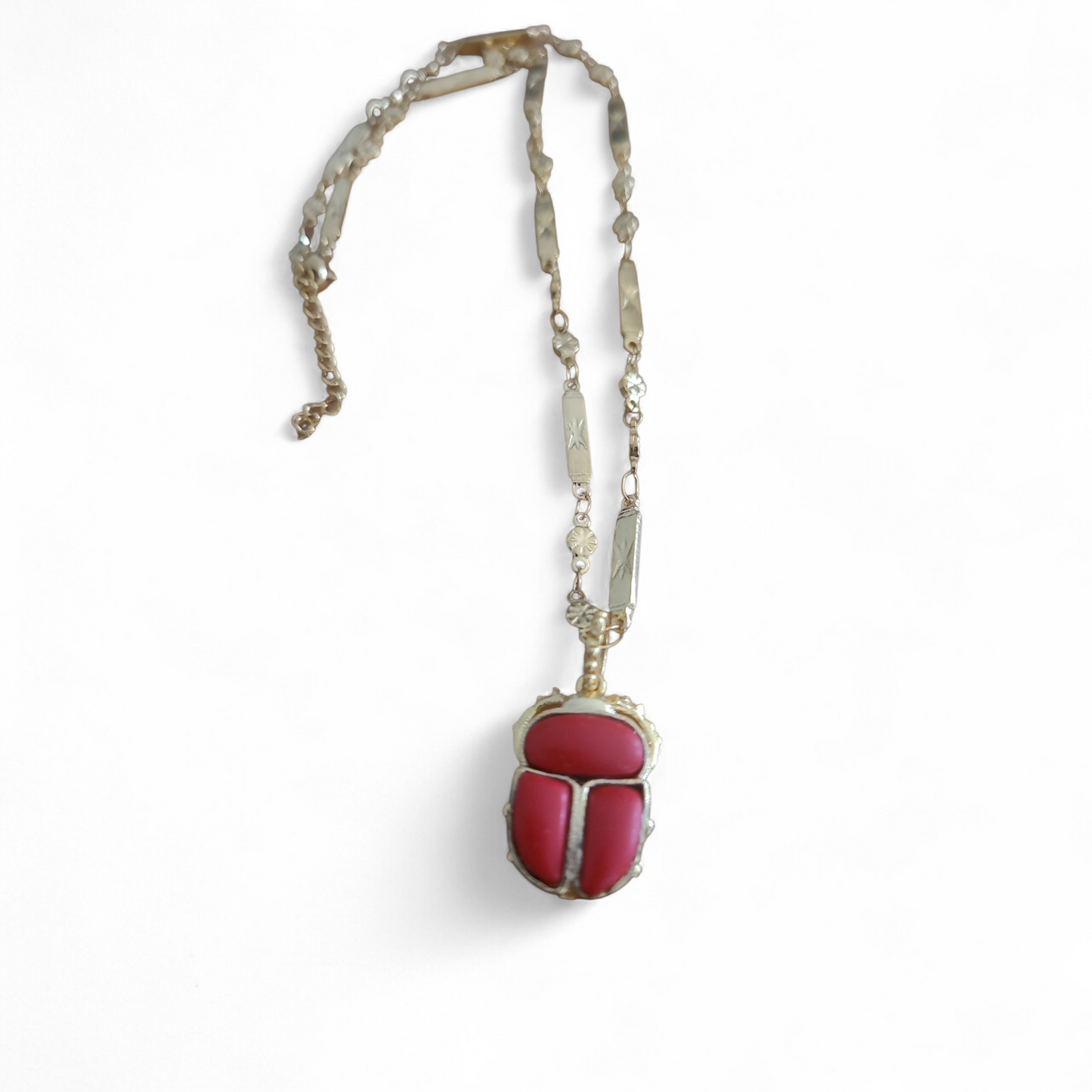 KHEPRI collier scarabée