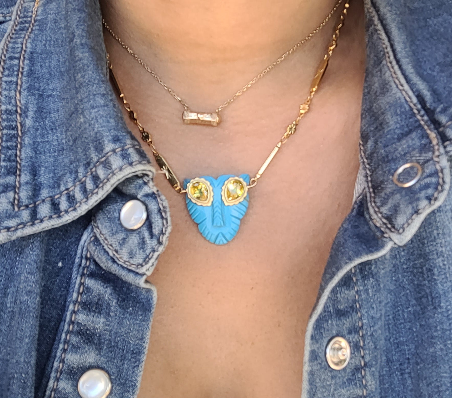 Collier LIONNE sur chaîne