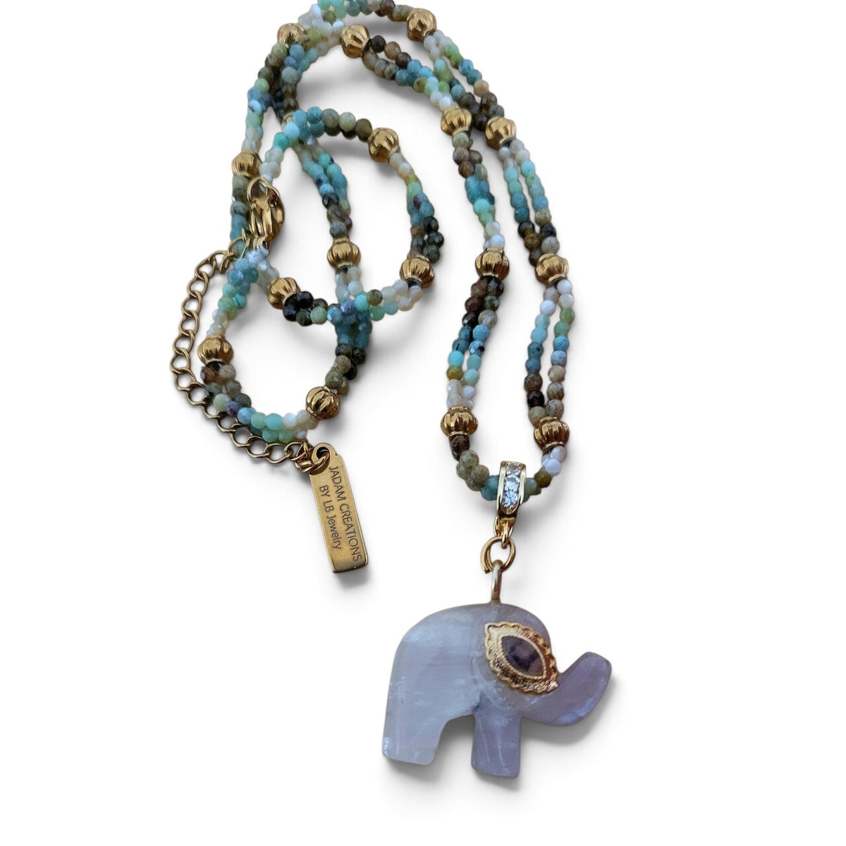 Collier elephant DAPHNÉ
