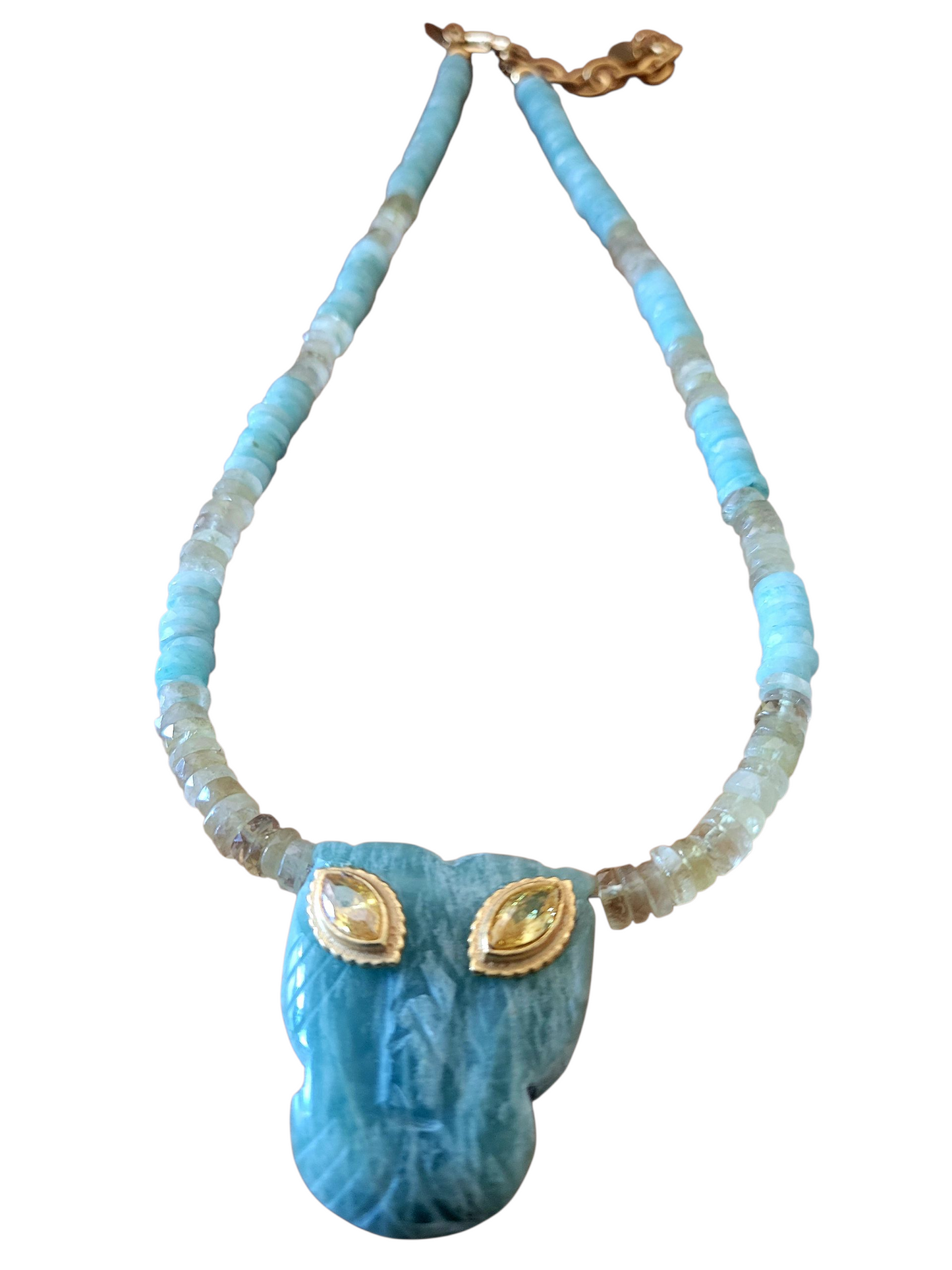 Collier LIONNE amazonite