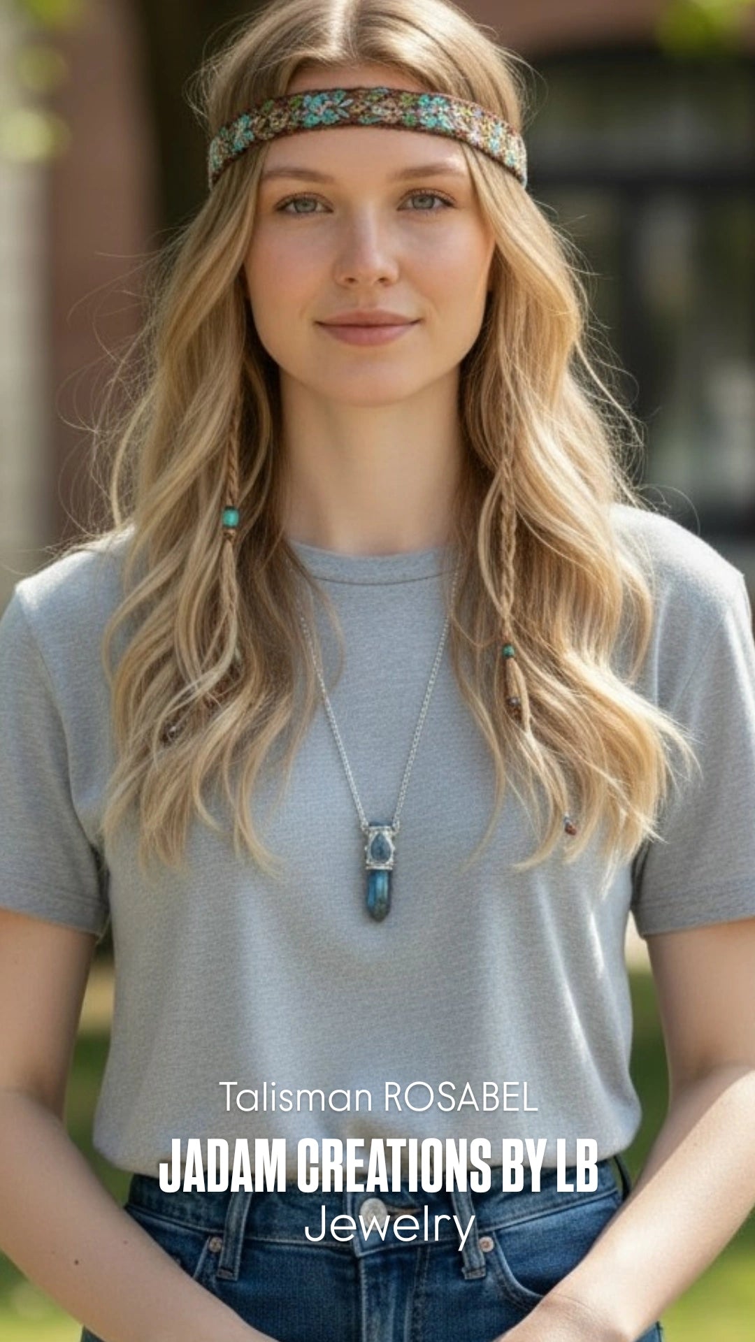 Collier talisman ROSABEL