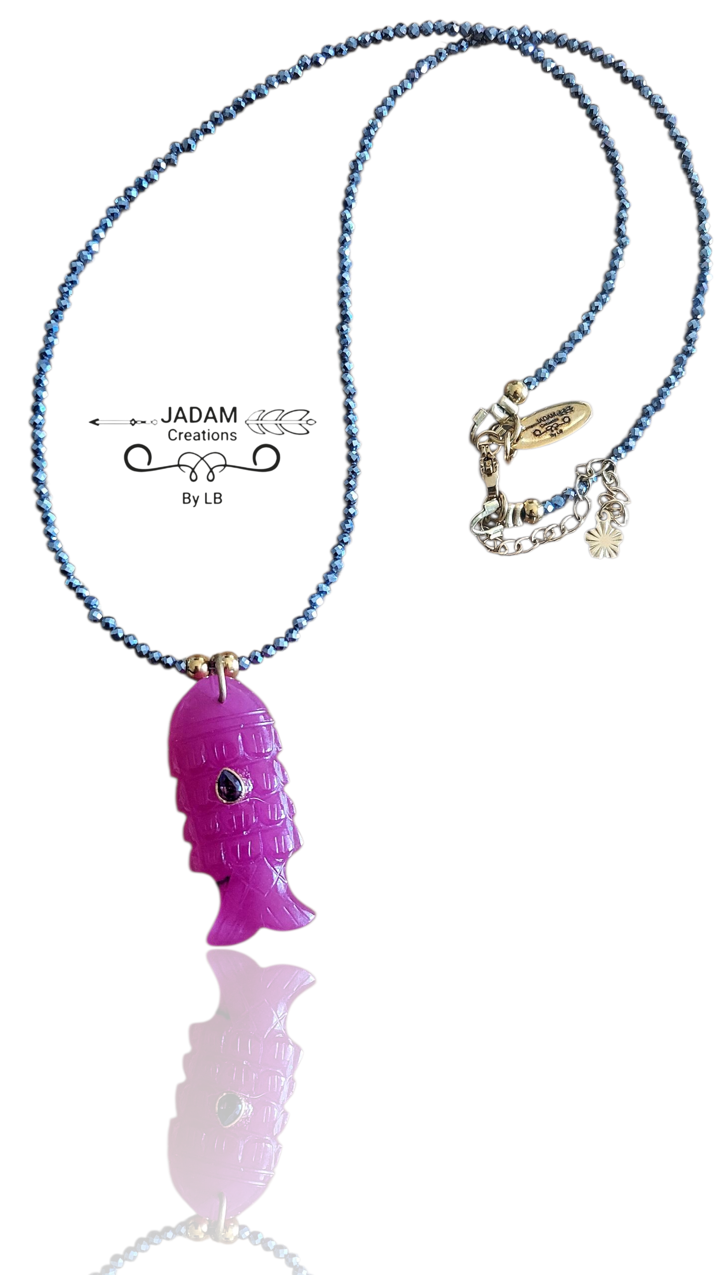 Collier POISSON LILA