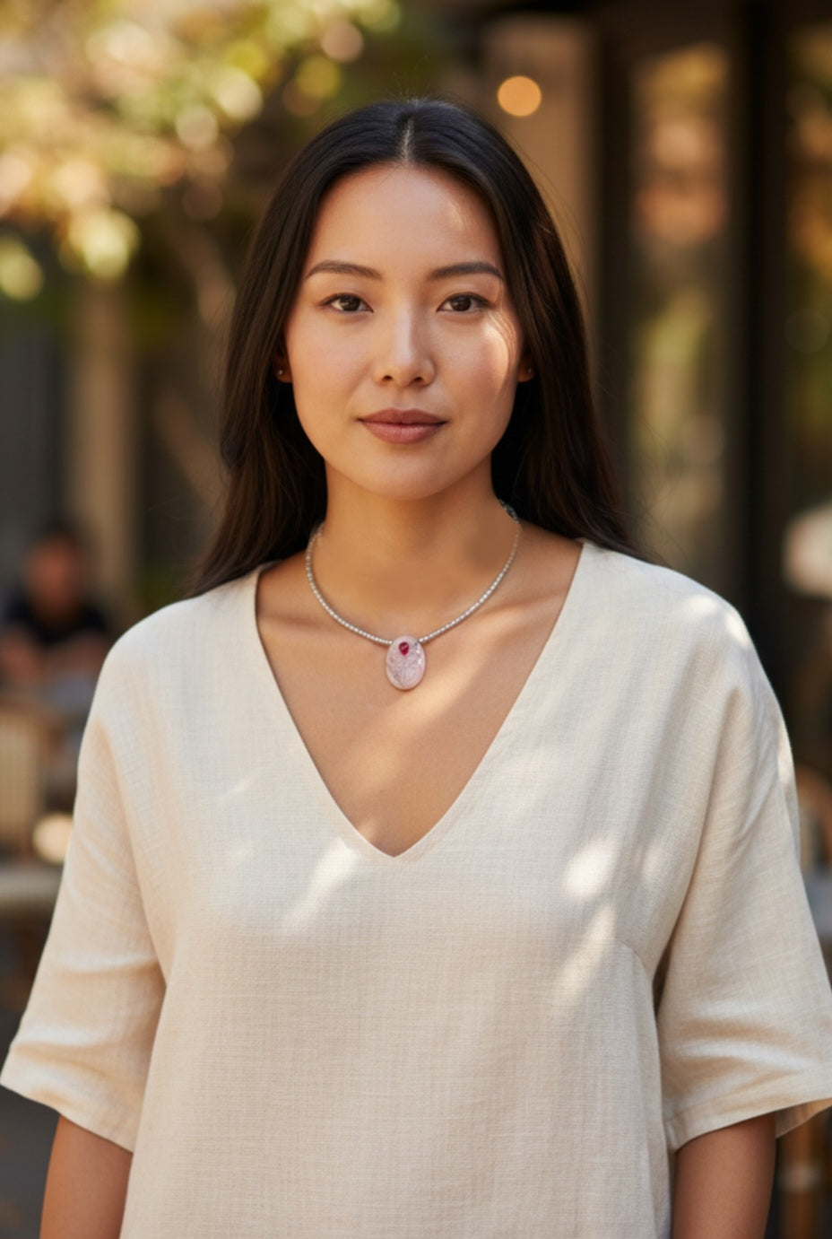 Collier NOUMÉ silver