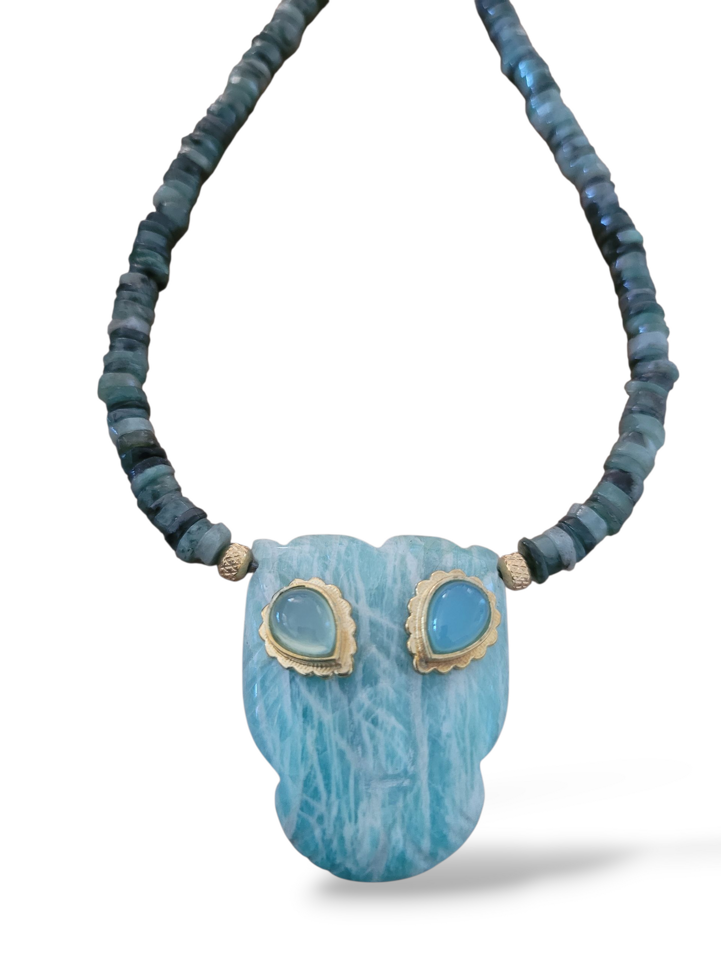 Collier LIONNE amzonite