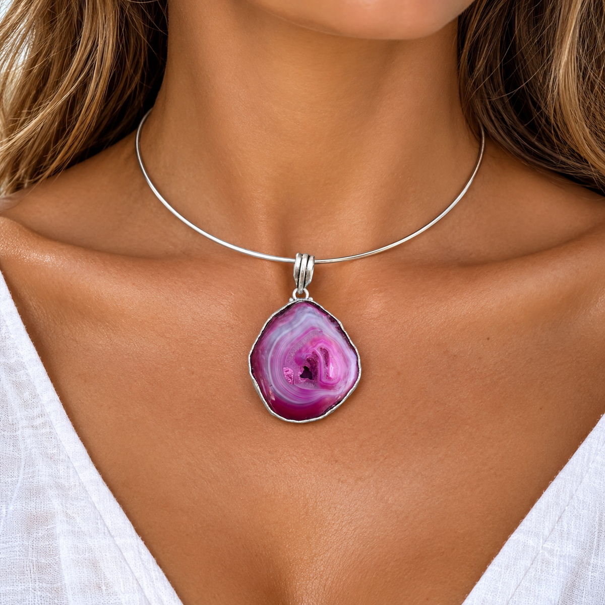 Pendentif DRUZY argent 925