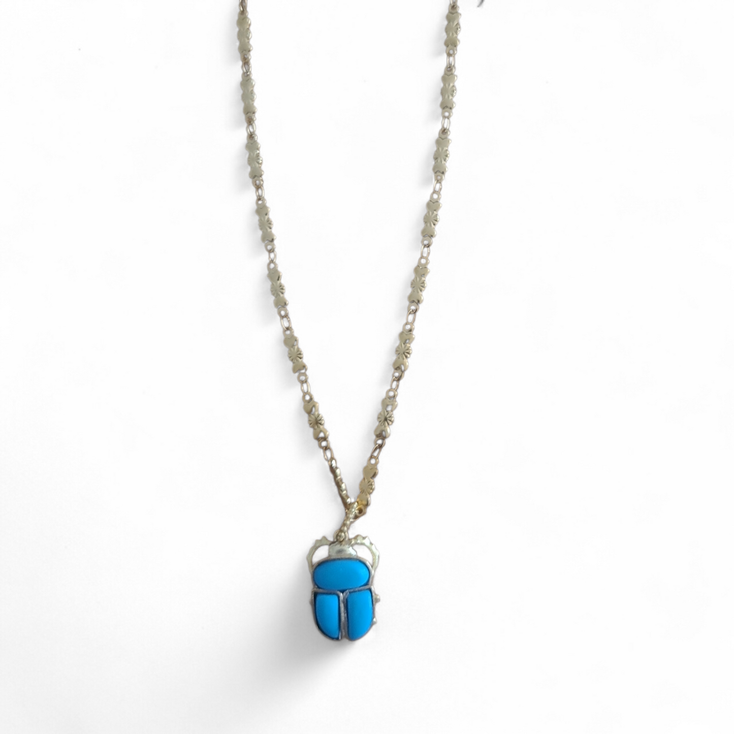KHEPRI collier scarabée