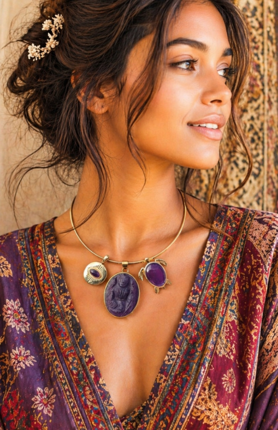 Collier cercle SKAKRA