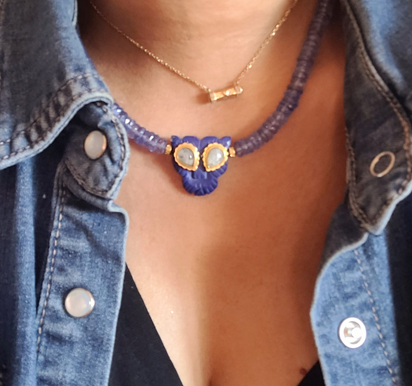 Collier LIONNE topaz
