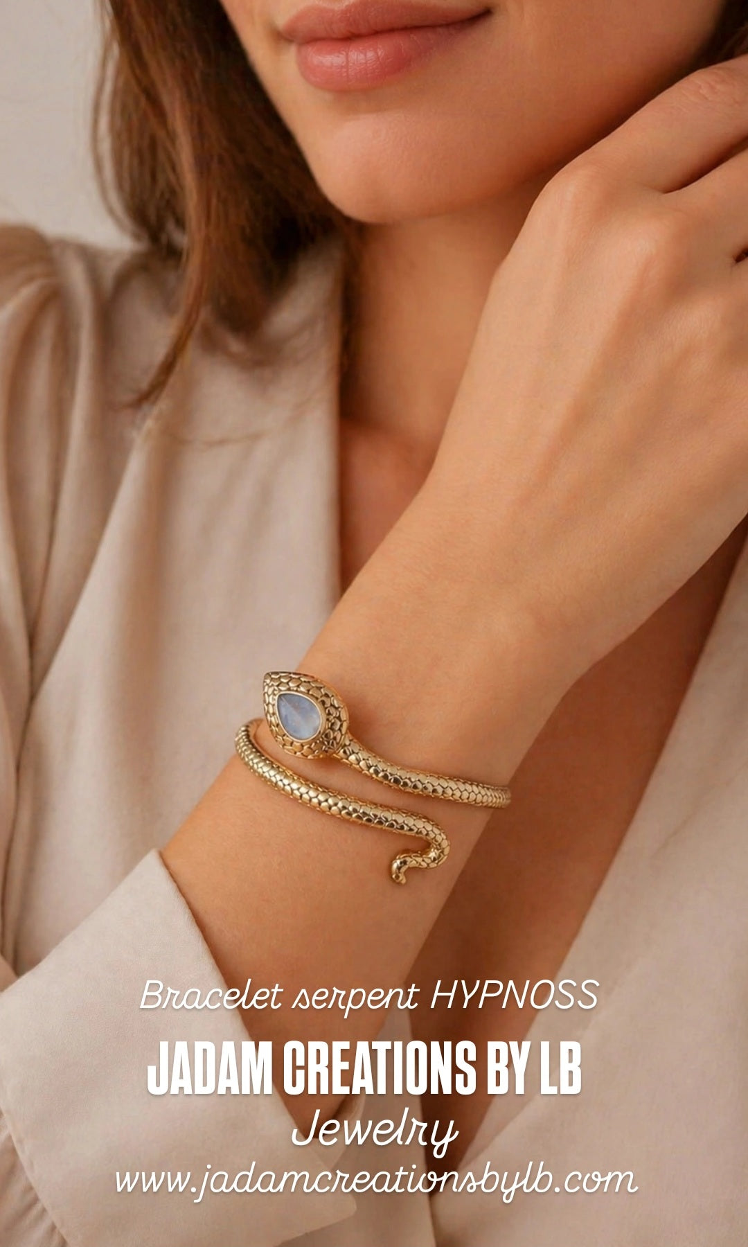 Bracelet serpent HYPNOSS