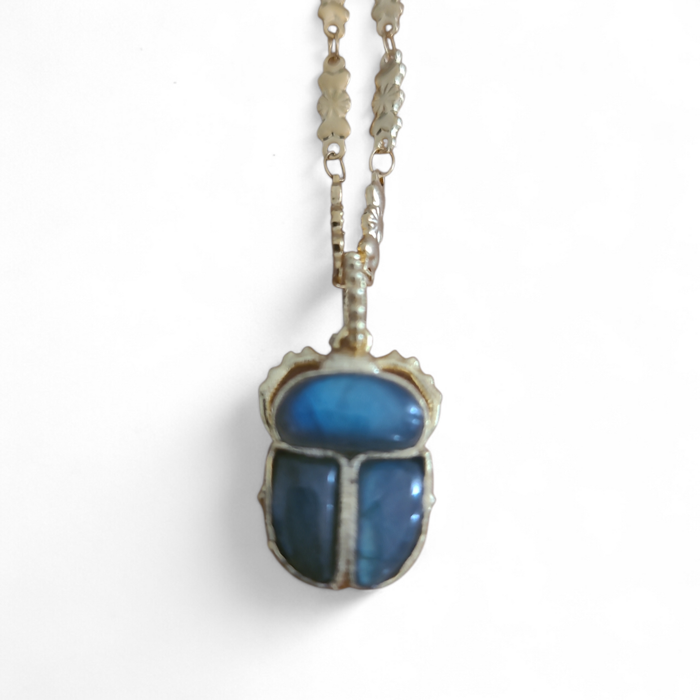 KHEPRI collier scarabée