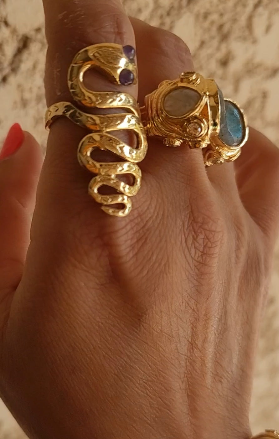 Bague serpent NICEE