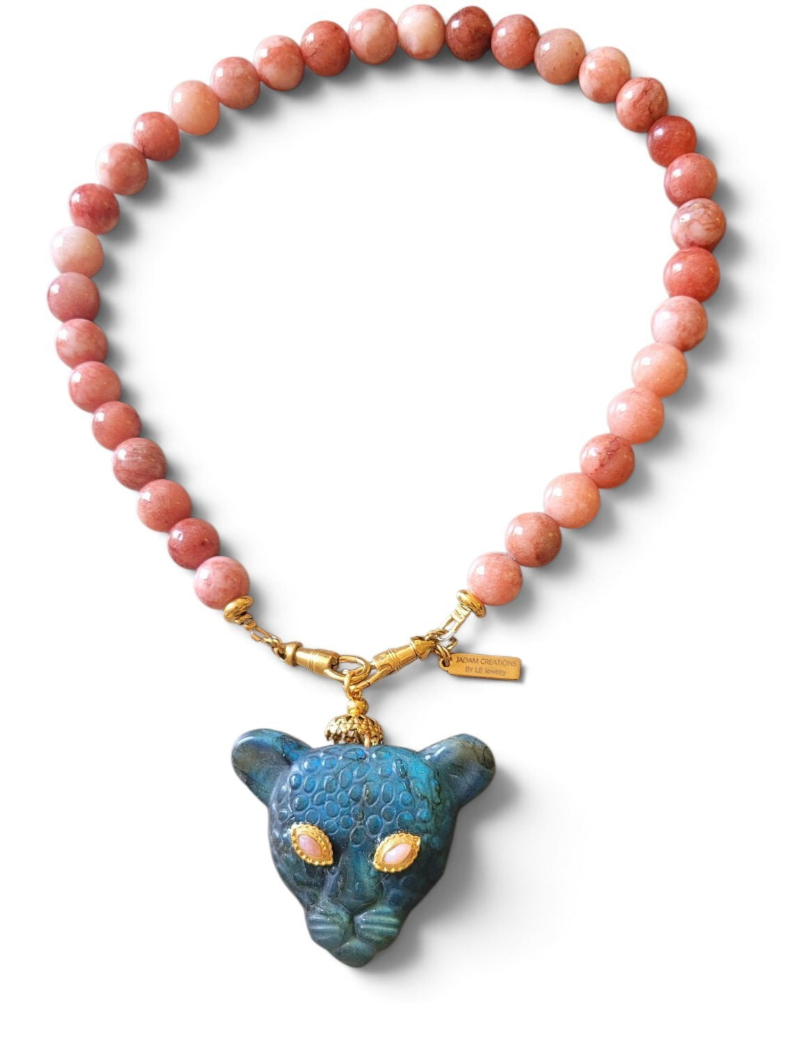 Collier PANTHERE PREMIERE opal rose