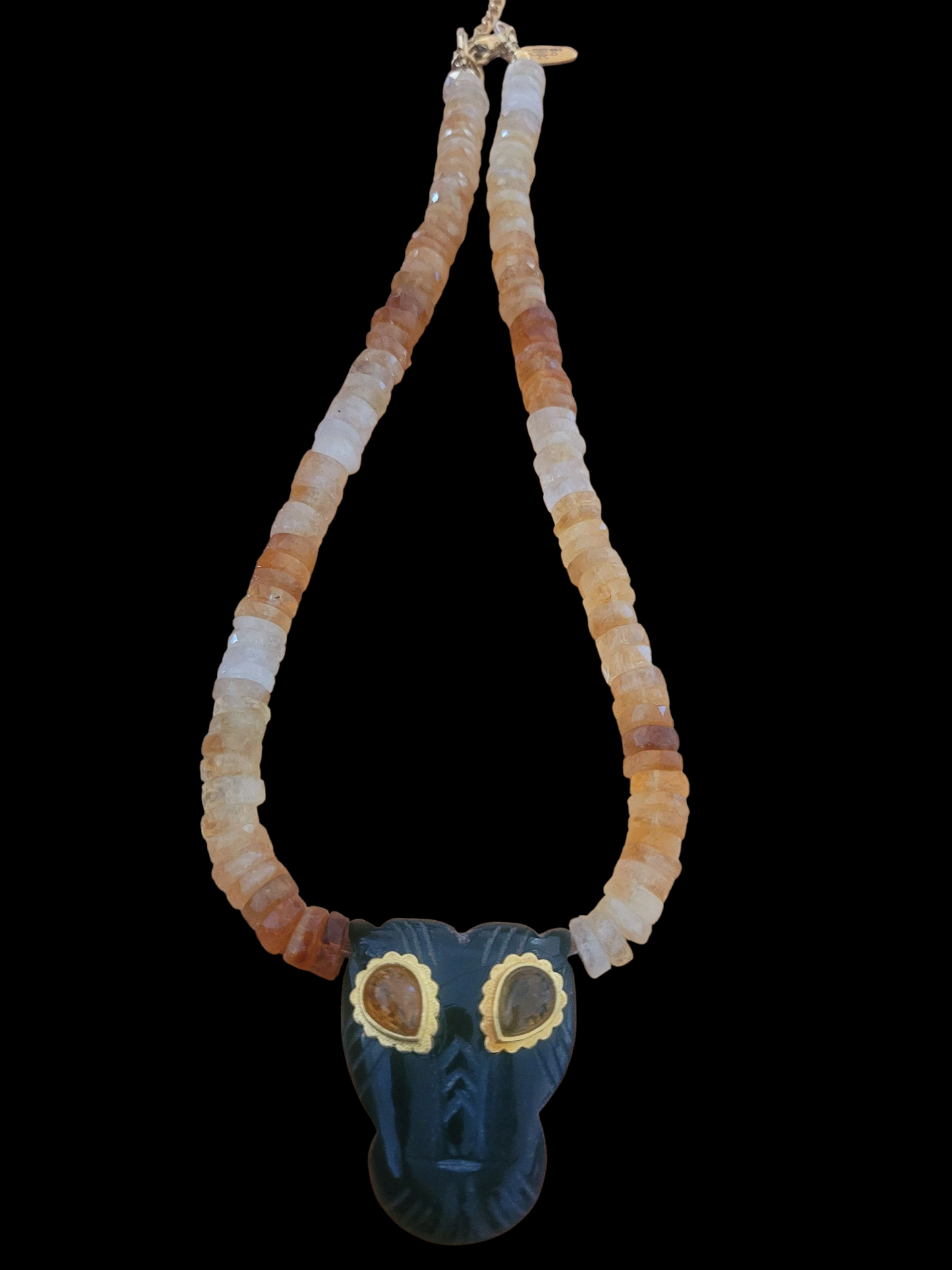 Collier LIONNE onyx noir