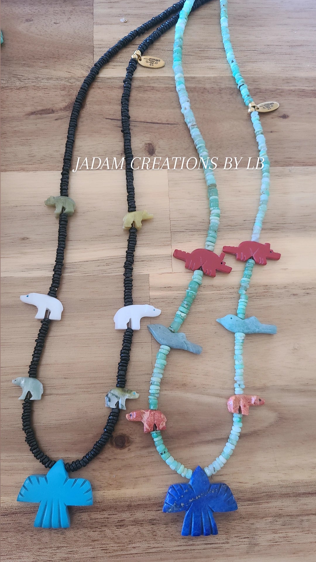 Collier totem amerindiens SIOUX