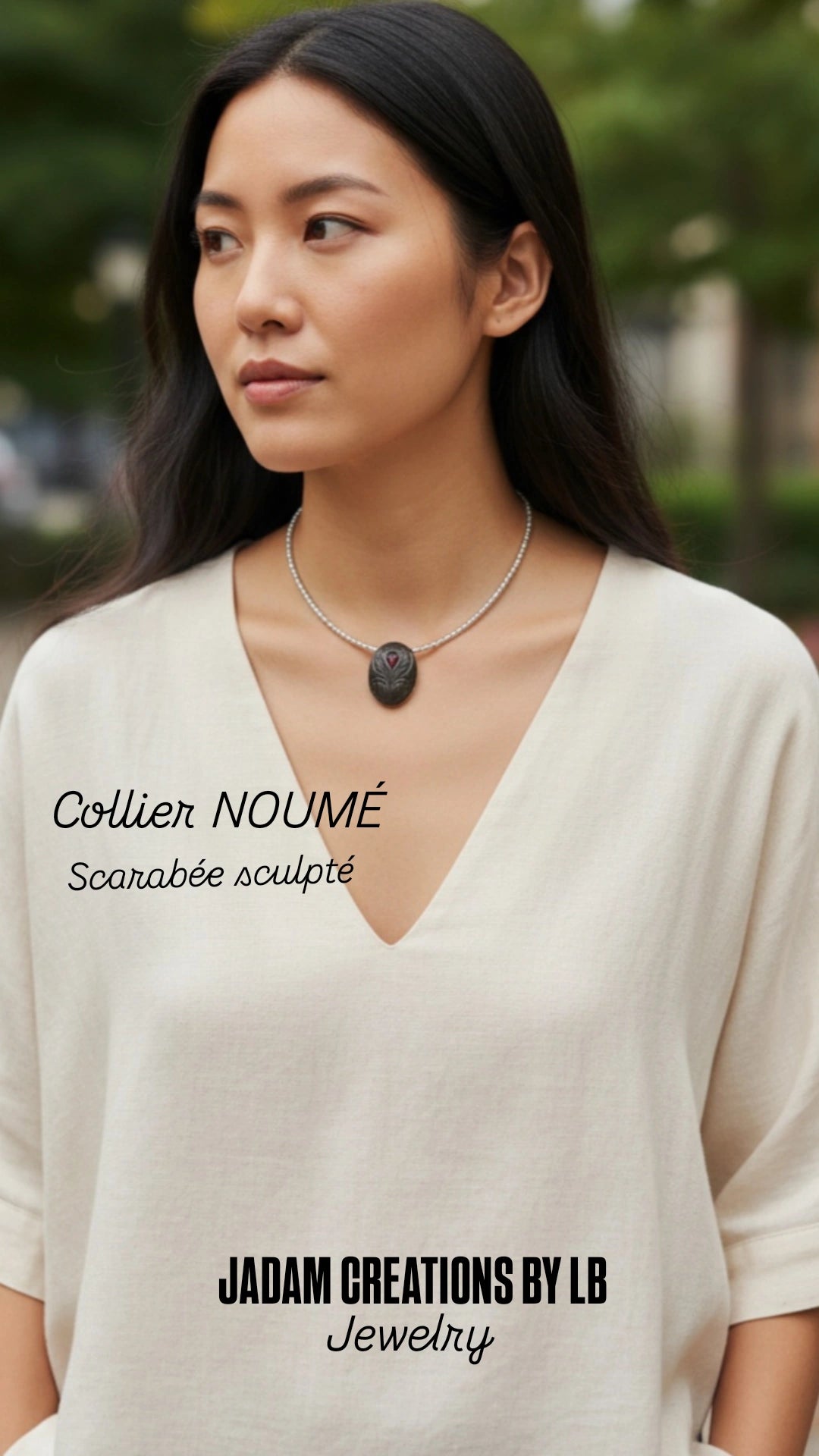 Collier NOUMÉ silver