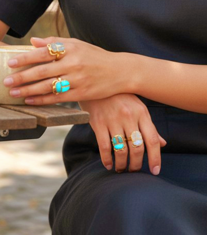 Bague SCARABEE