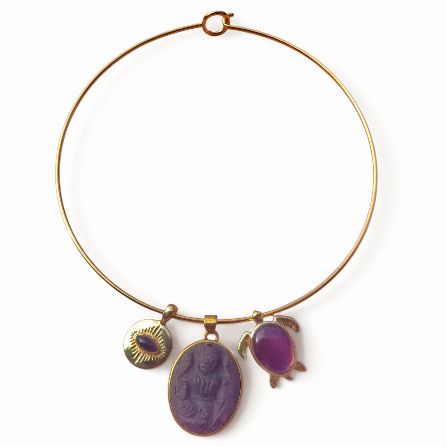Collier cercle SKAKRA