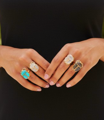 Bague SCARABEE